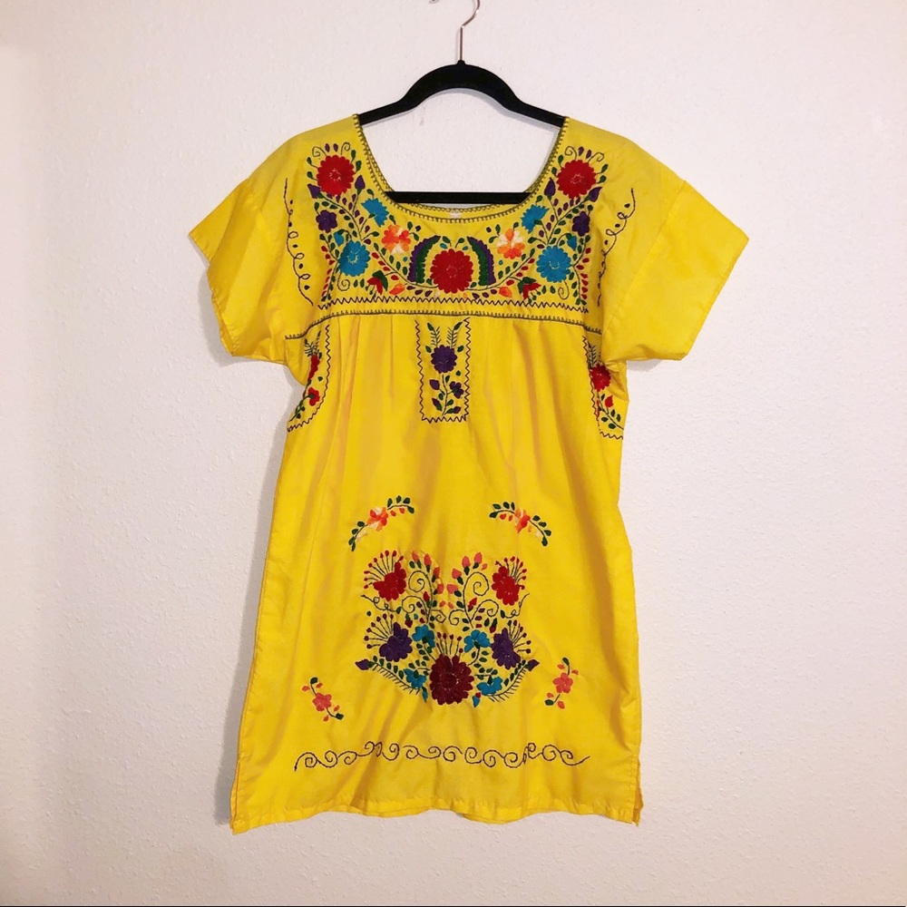 Yellow dress